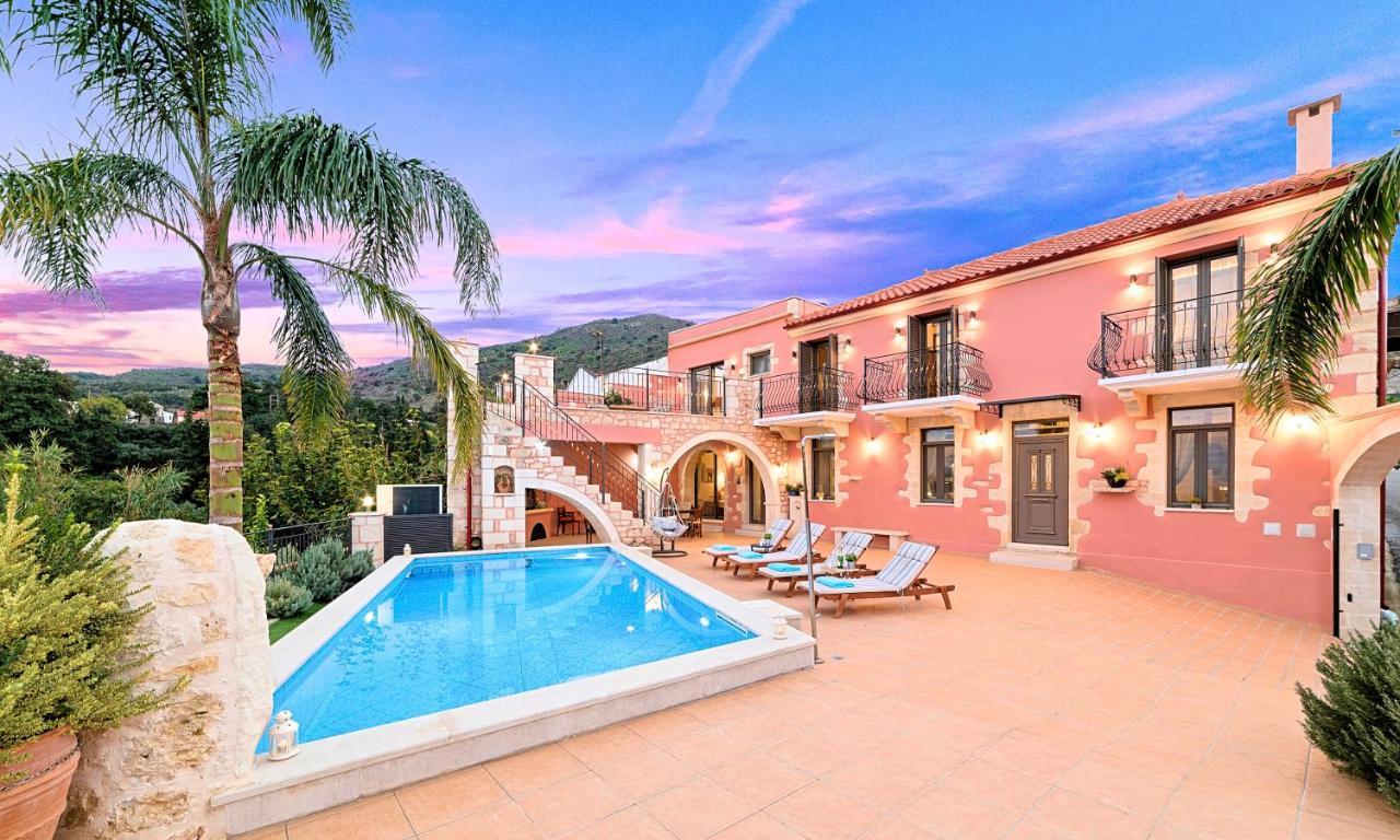 Steve Kois Villa Heated Pool La Canée Extérieur photo